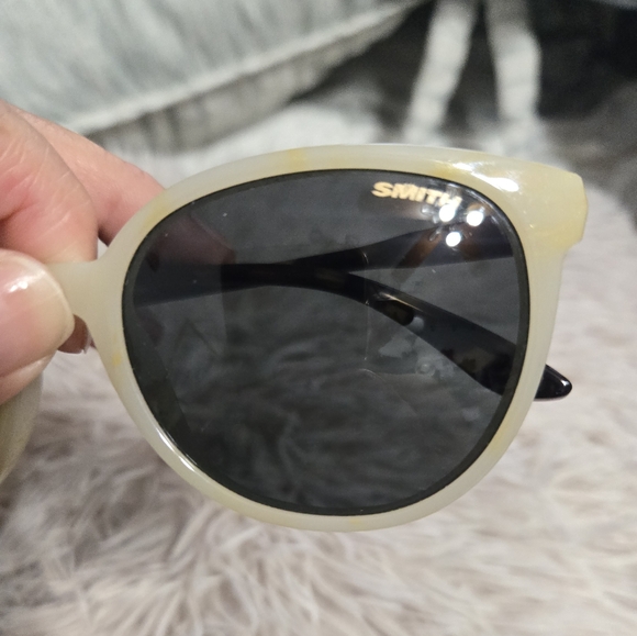 SMITH CHEETAH 54MM CHROMAPOP(TM) POLARIZED ROUND SUNGLASSES - IVORY TORTOISE - Picture 13 of 14